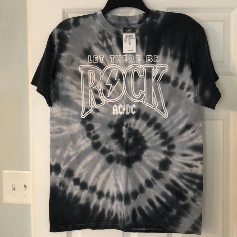 AC/DC Tie Dye T-Shirt